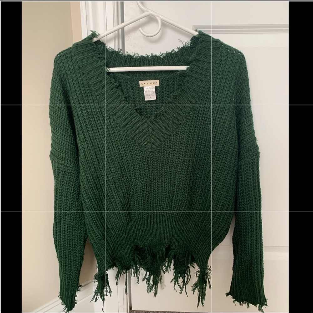 Green Sweater